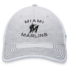 Miami Marlins Fanatics Trucker Adjustable Hat Lifestyle