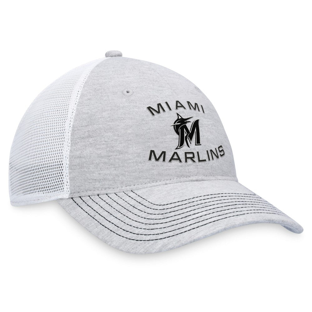 Miami Marlins Fanatics Trucker Adjustable Hat Lifestyle