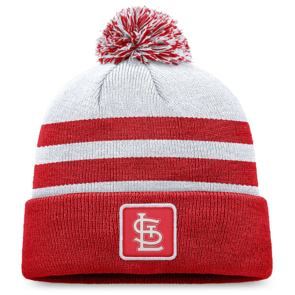 St. Louis Cardinals Fanatics Cuffed Knit Hat with Pom Clearance