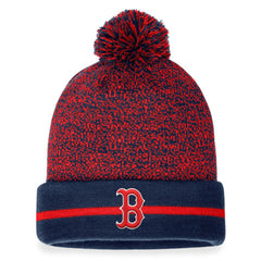 Boston Red Sox Fanatics Space-Dye Cuffed Knit Hat with Pom Online
