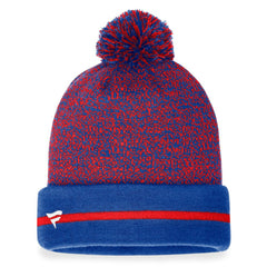 Chicago Cubs Fanatics Space-Dye Cuffed Knit Hat with Pom for sale