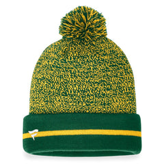 Athletics Fanatics Space-Dye Cuffed Knit Hat with Pom On Sale