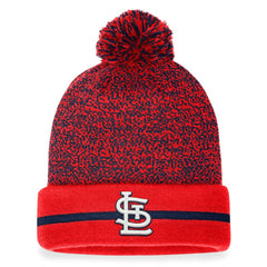 St. Louis Cardinals Fanatics Space-Dye Cuffed Knit Hat with Pom Near Me