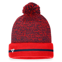 Washington Nationals Fanatics Space-Dye Cuffed Knit Hat with Pom discount