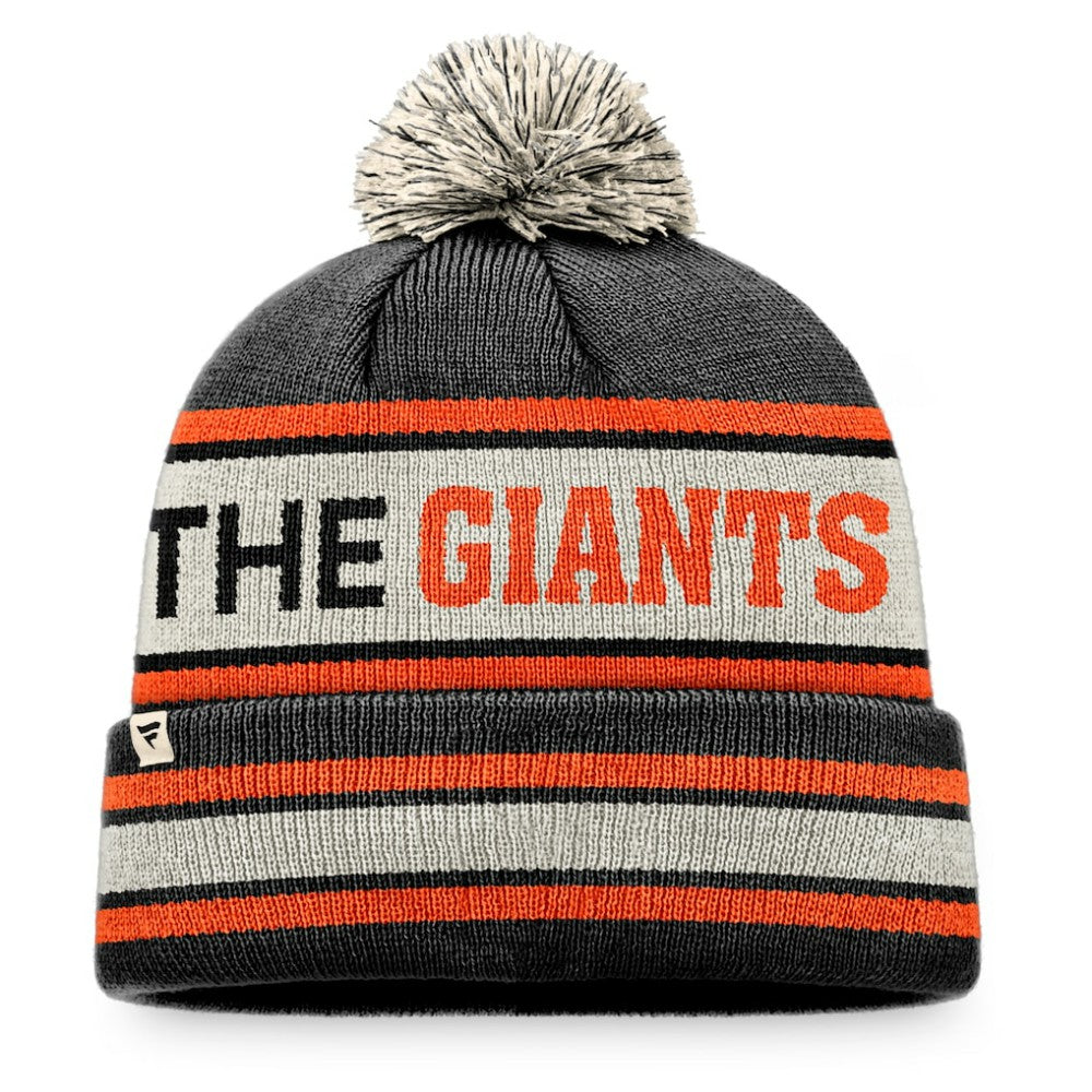 San Francisco Giants Fanatics Hometown Slogan Cuffed Knit Hat with Pom Near Me