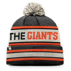 San Francisco Giants Fanatics Hometown Slogan Cuffed Knit Hat with Pom Near Me