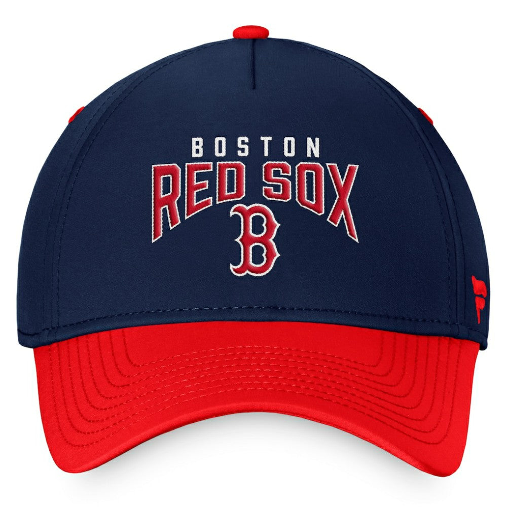 Boston Red Sox Fanatics Stacked Logo Flex Hat Lifestyle