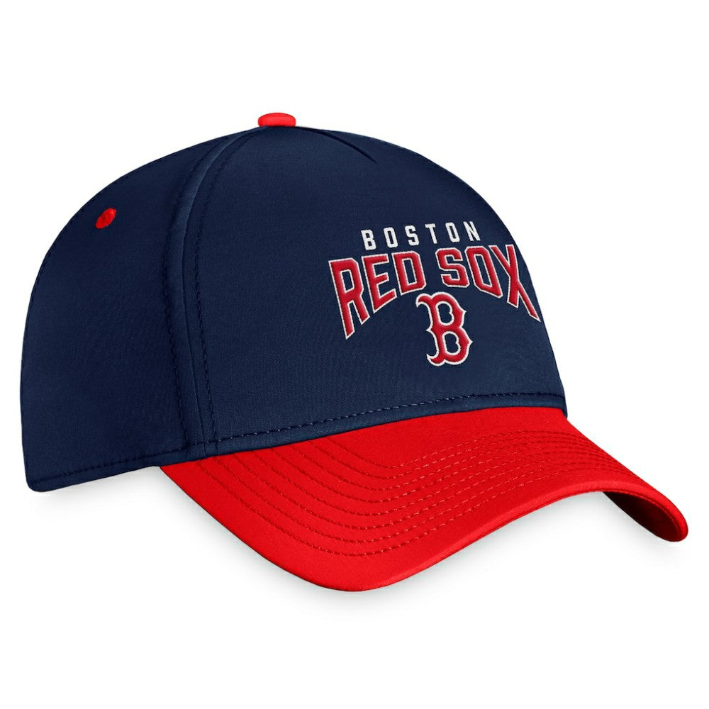 Boston Red Sox Fanatics Stacked Logo Flex Hat Lifestyle