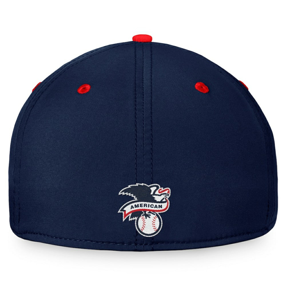 Boston Red Sox Fanatics Stacked Logo Flex Hat Lifestyle