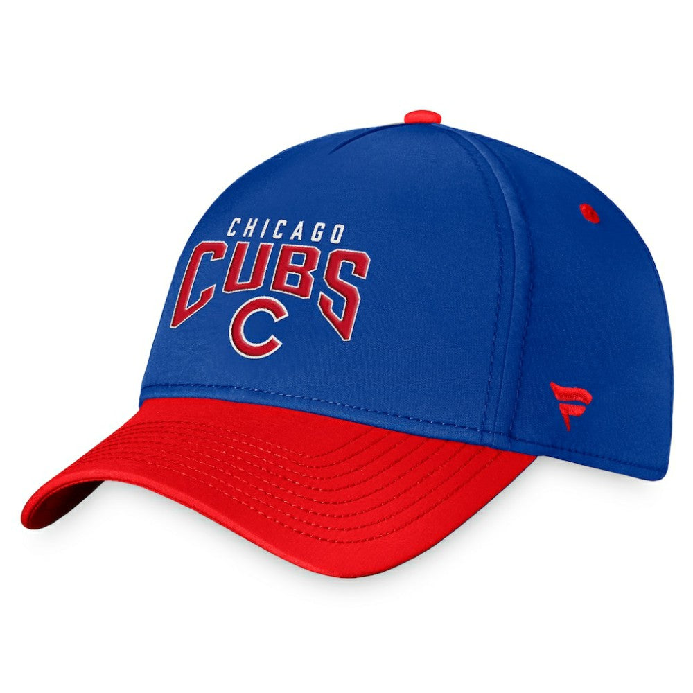 Chicago Cubs Fanatics Stacked Logo Flex Hat Online