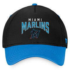 Miami Marlins Fanatics Stacked Logo Flex Hat Online