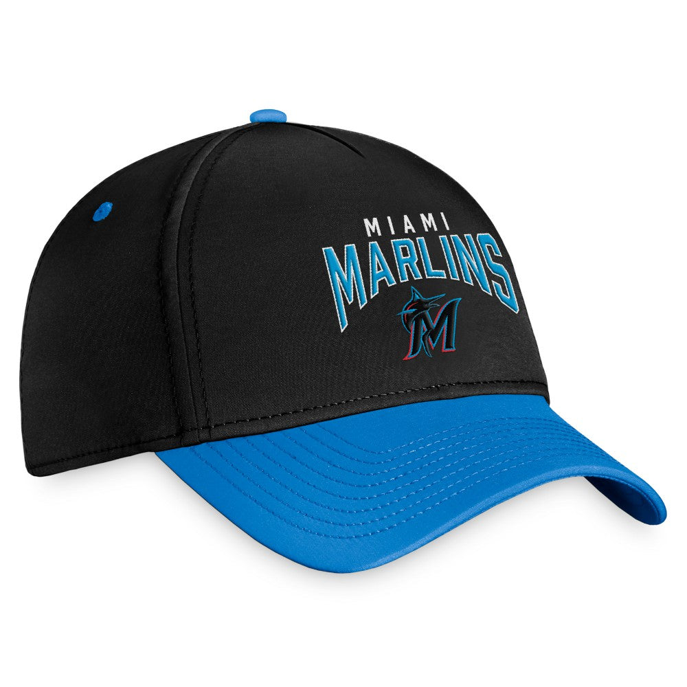 Miami Marlins Fanatics Stacked Logo Flex Hat Online