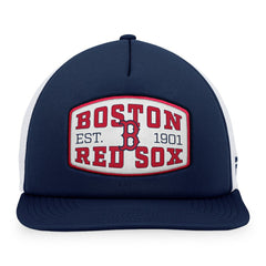 Boston Red Sox Fanatics Foam Front Patch Trucker Snapback Hat Near Me