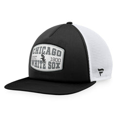 Chicago White Sox Fanatics Foam Front Patch Trucker Snapback Hat On Sale