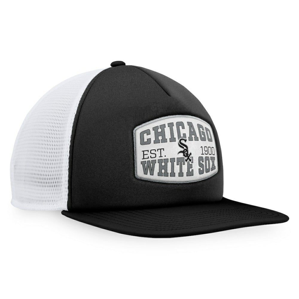 Chicago White Sox Fanatics Foam Front Patch Trucker Snapback Hat On Sale