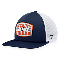 Detroit Tigers Fanatics Foam Front Patch Trucker Snapback Hat Lifestyle