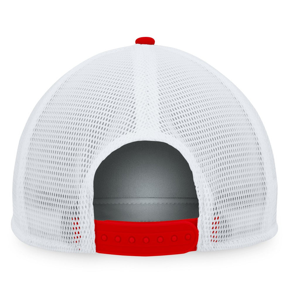 Los Angeles Angels Fanatics Foam Front Patch Trucker Snapback Hat discount