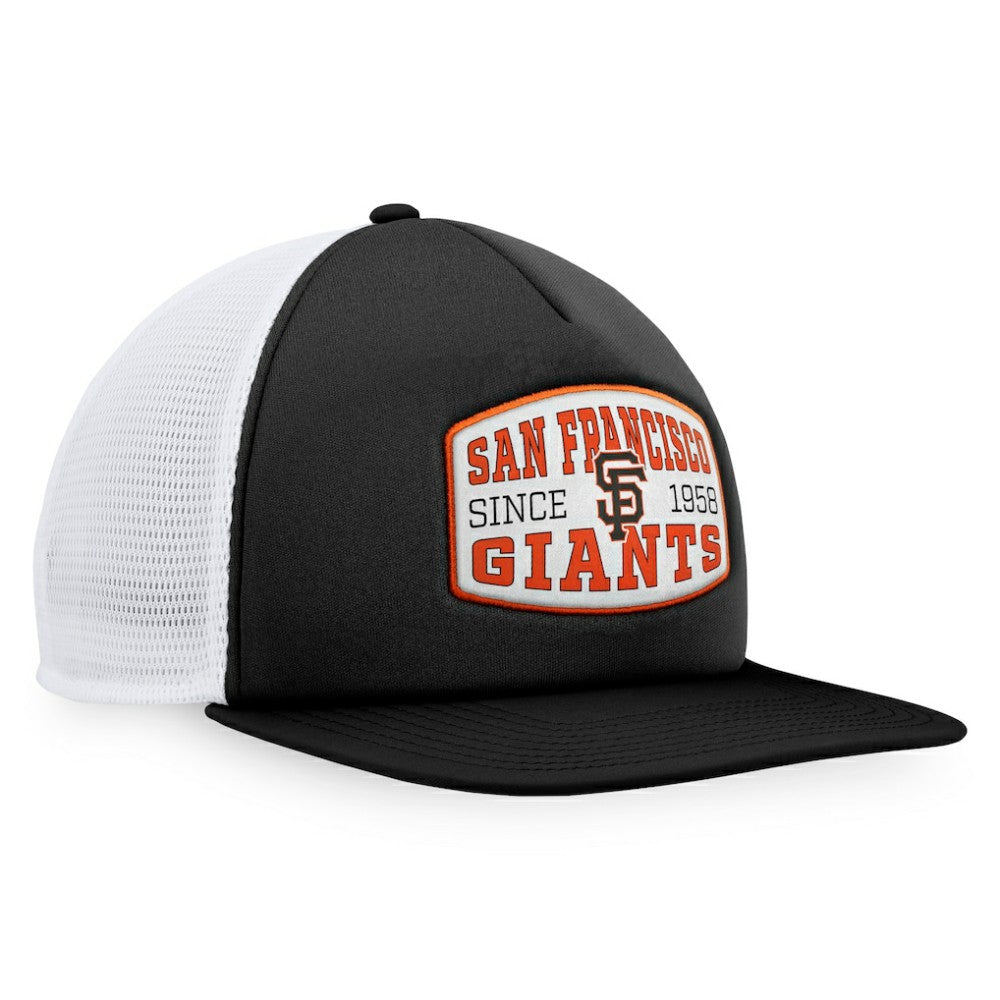 San Francisco Giants Fanatics Foam Front Patch Trucker Snapback Hat Sale