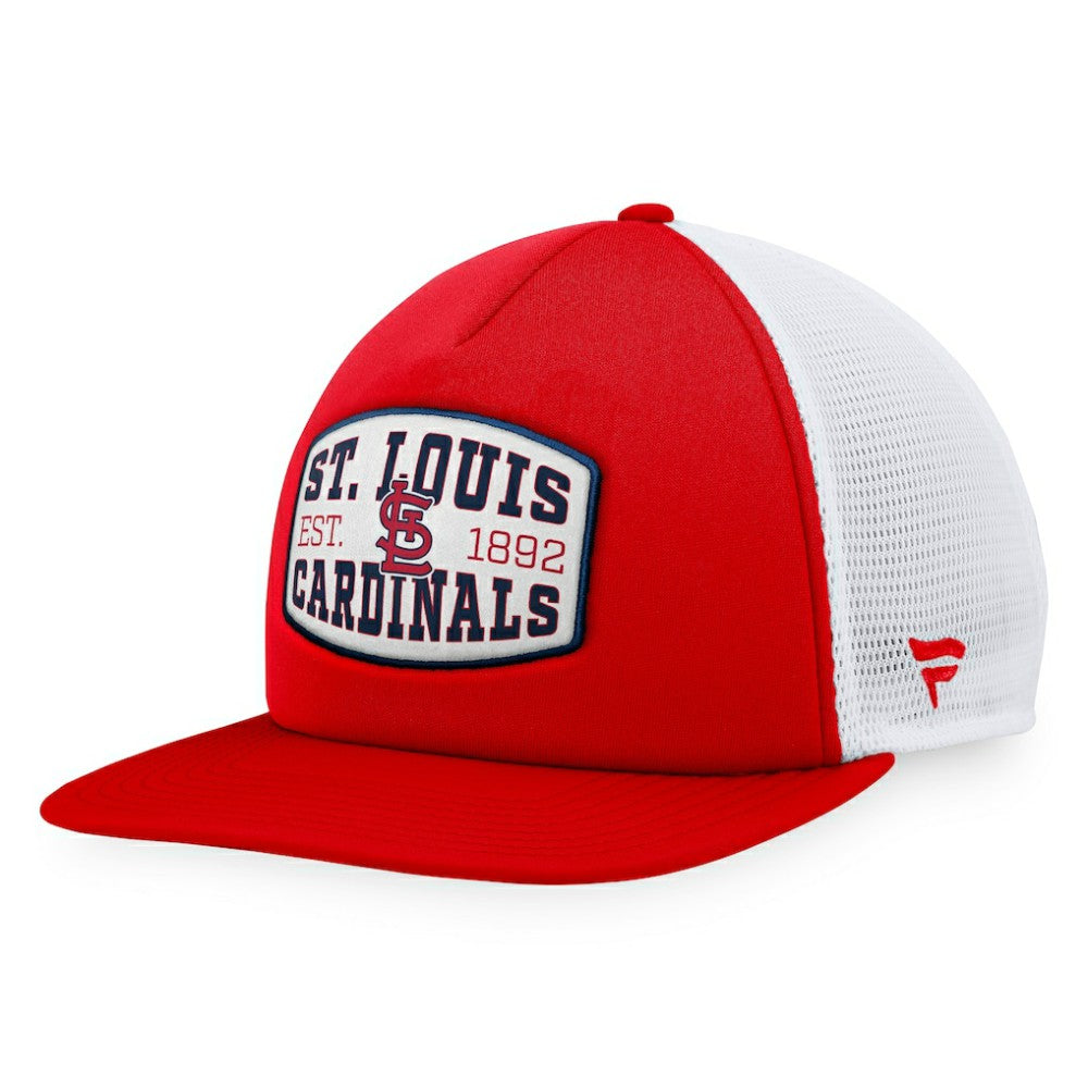St. Louis Cardinals Fanatics Foam Front Patch Trucker Snapback Hat for sale