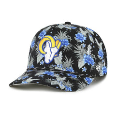 Los Angeles Rams '47 Dark Tropic Hitch Adjustable Hat Black - 47 brand