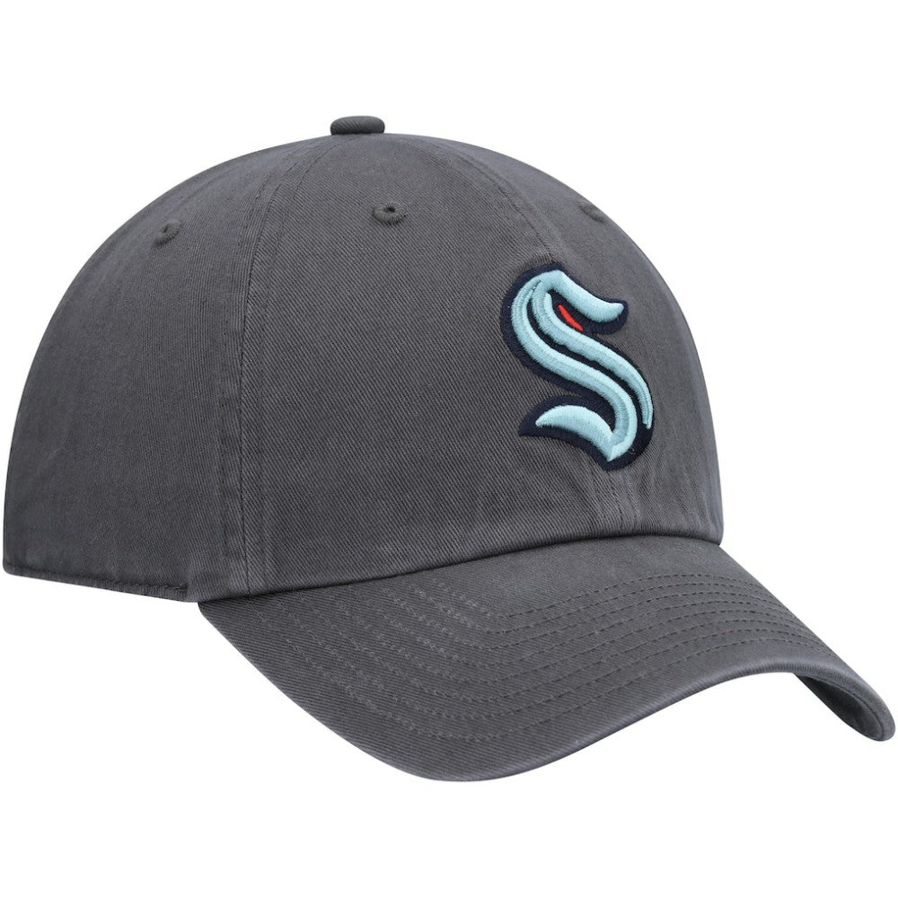 Seattle Kraken '47 Clean Up Adjustable Hat Charcoal