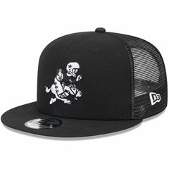 Dallas Cowboys New Era Retro Joe Main Trucker 9FIFTY Snapback Hat Black - NFL