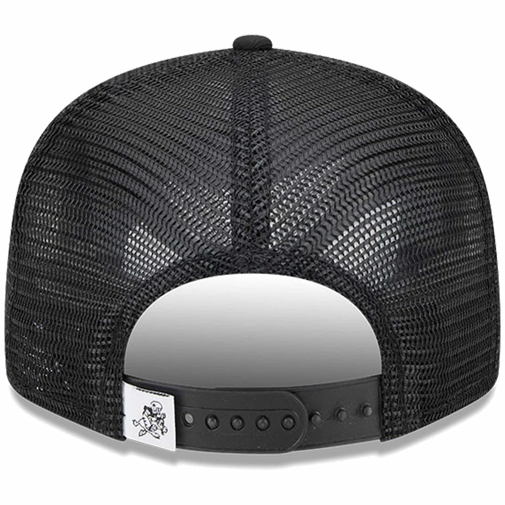Dallas Cowboys New Era Retro Joe Main Trucker 9FIFTY Snapback Hat Black - NFL