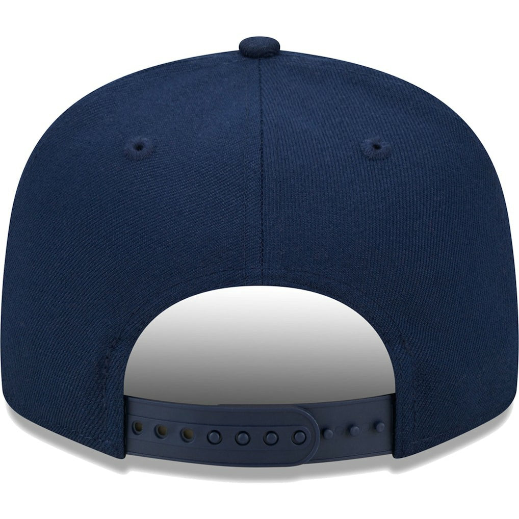 Dallas Cowboys New Era Main Script 9FIFTY Snapback Hat Navy - NFL