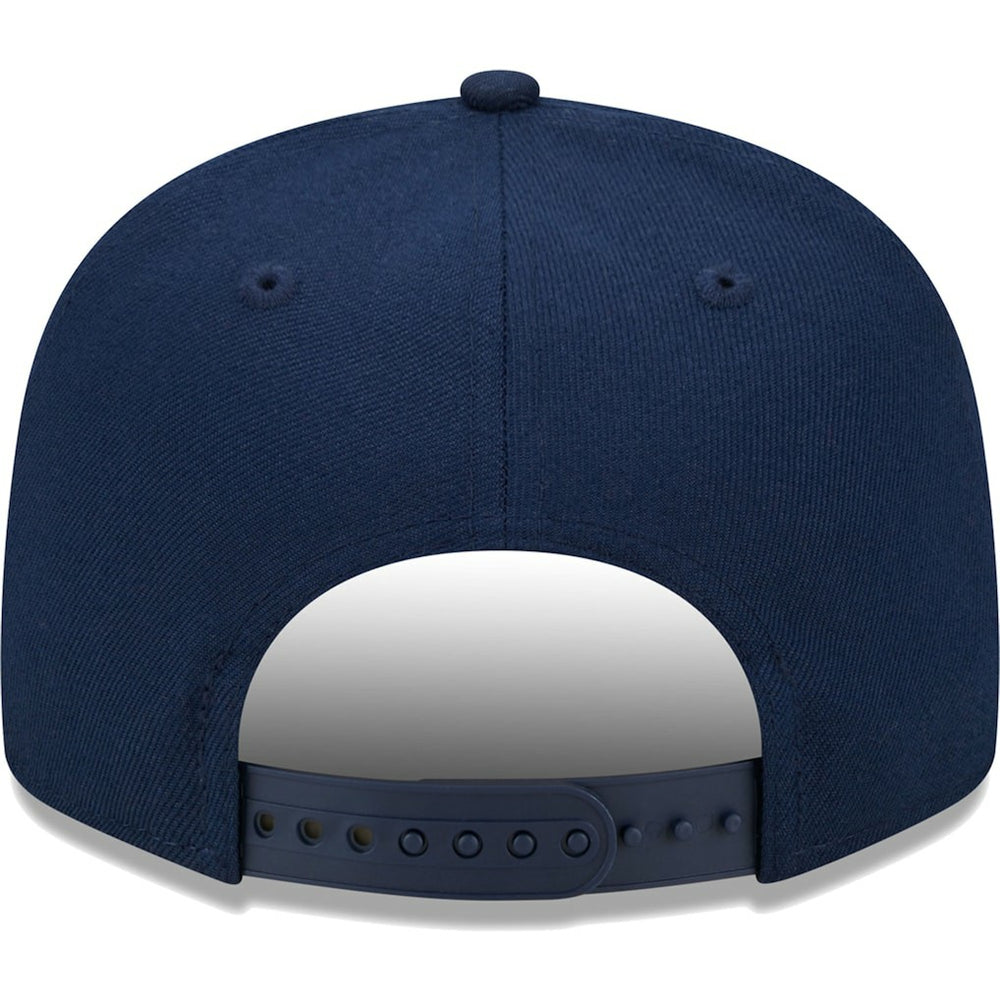 Dallas Cowboys New Era Main Script 9FIFTY Snapback Hat Navy - NFL