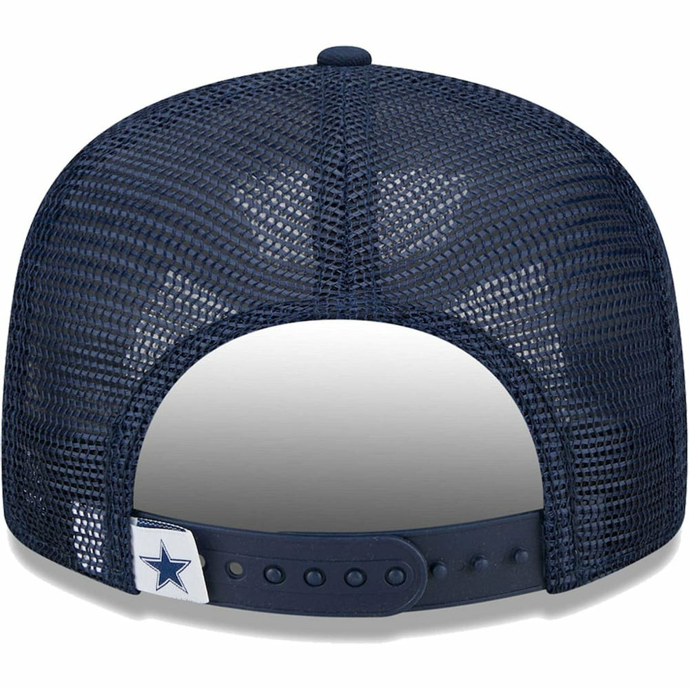 Dallas Cowboys New Era Youth Main Trucker 9FIFTY Snapback Hat Navy - NFL