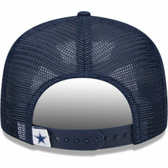 Dallas Cowboys New Era Youth Main Trucker 9FIFTY Snapback Hat Navy - NFL