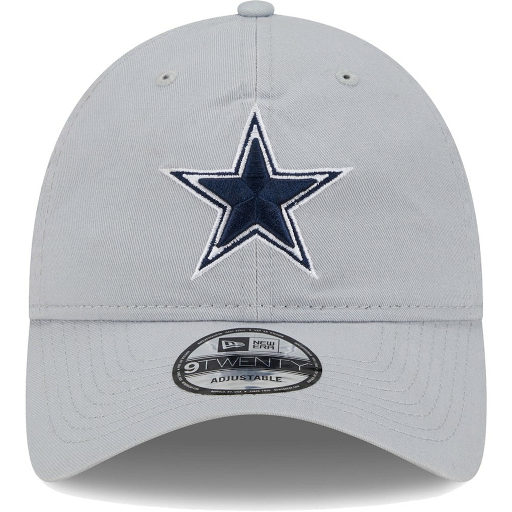 Dallas Cowboys New Era Main Core Classic 2.0 9TWENTY Adjustable Hat Gray - NFL