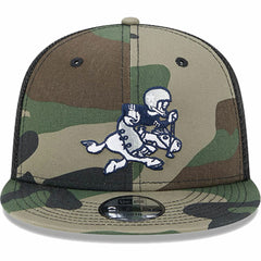 Dallas Cowboys New Era Youth Retro Joe Main Trucker 9FIFTY Snapback Hat Camo - NFL