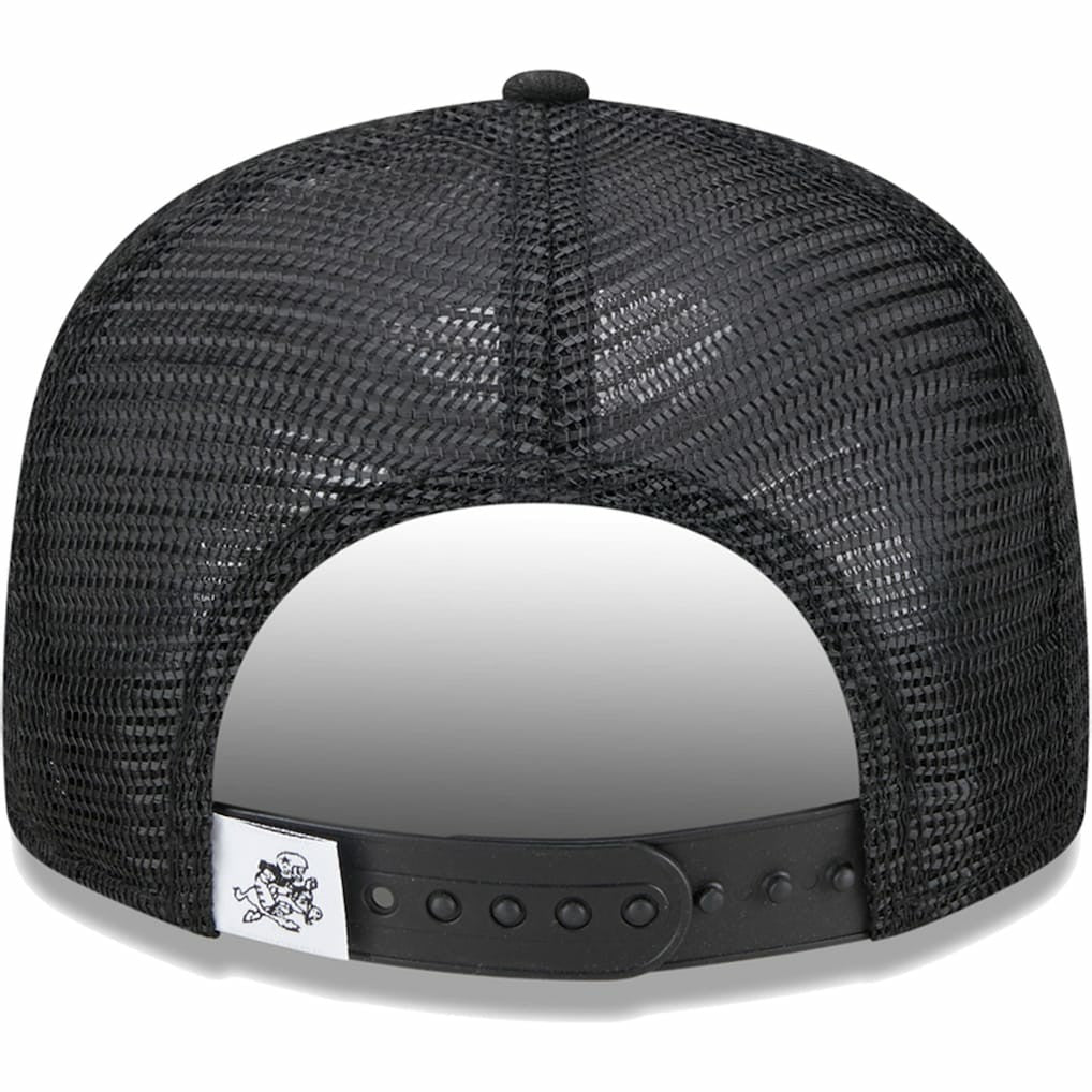 Dallas Cowboys New Era Youth Retro Joe Main B-Dub 9FIFTY Trucker Adjustable Hat Black - NFL