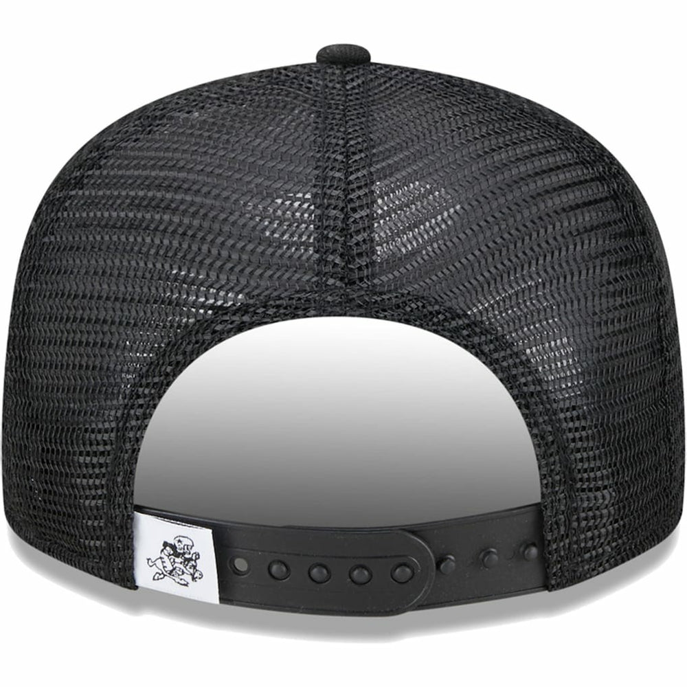 Dallas Cowboys New Era Youth Retro Joe Main B-Dub 9FIFTY Trucker Adjustable Hat Black - NFL