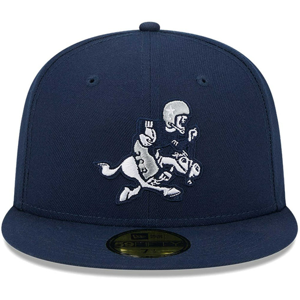 Dallas Cowboys New Era Retro Joe Main 59FIFTY Fitted Hat Navy - NFL