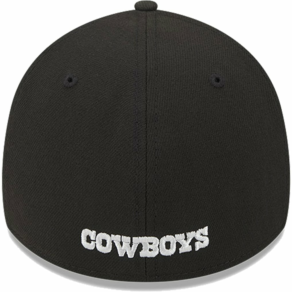 Dallas Cowboys New Era Retro Joe Main 39THIRTY Flex Hat Black - NFL