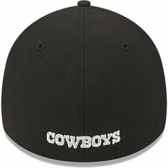 Dallas Cowboys New Era Retro Joe Main 39THIRTY Flex Hat Black - NFL