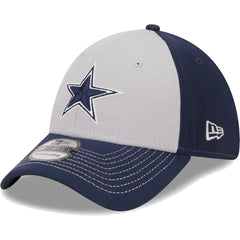 Dallas Cowboys New Era Main 39THIRTY Flex Hat Gray - NFL