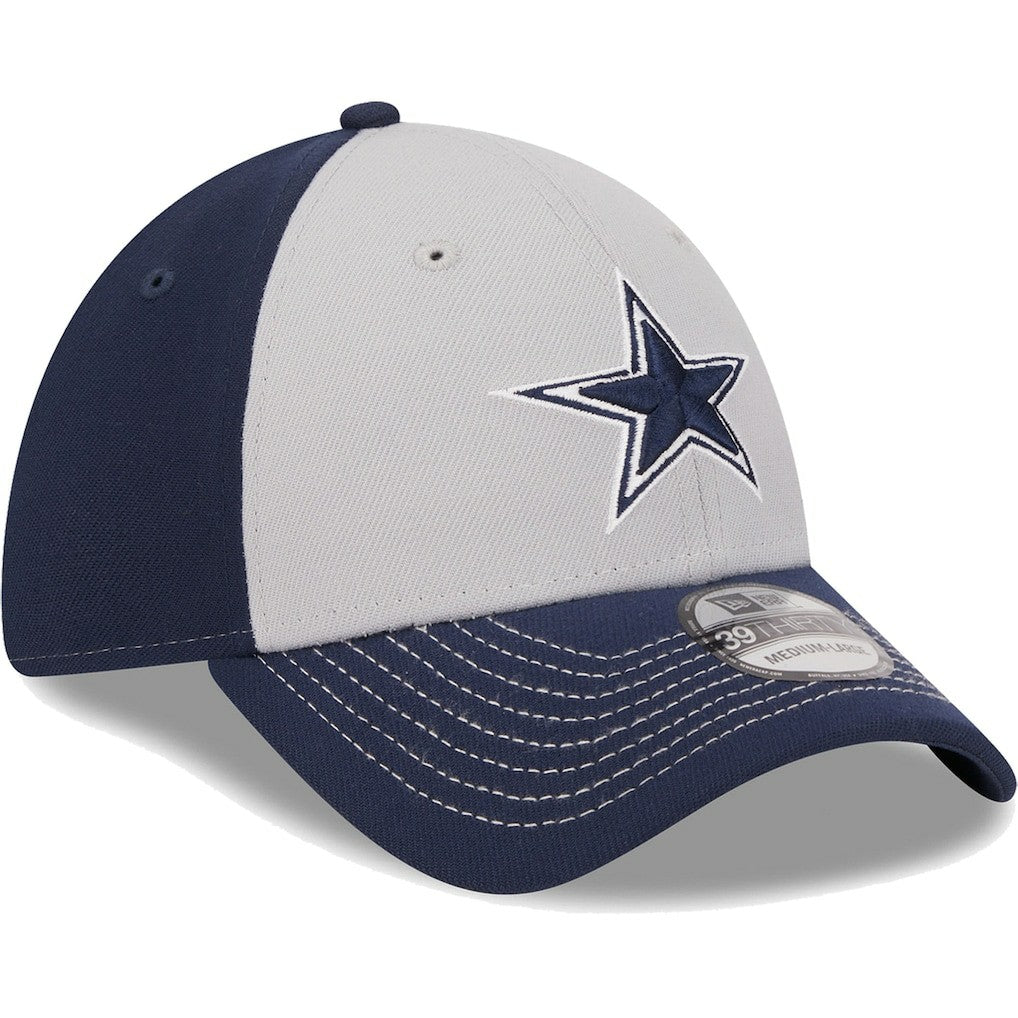 Dallas Cowboys New Era Main 39THIRTY Flex Hat Gray - NFL