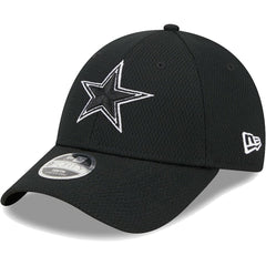 Dallas Cowboys New Era Youth Main B-Dub 9FORTY Adjustable Hat Black - NFL