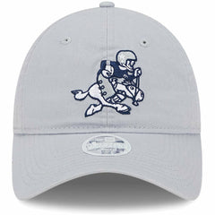 Dallas Cowboys New Era Women's Throwback Main Core Classic 2.0 9TWENTY Adjustable Hat Gray - NFL