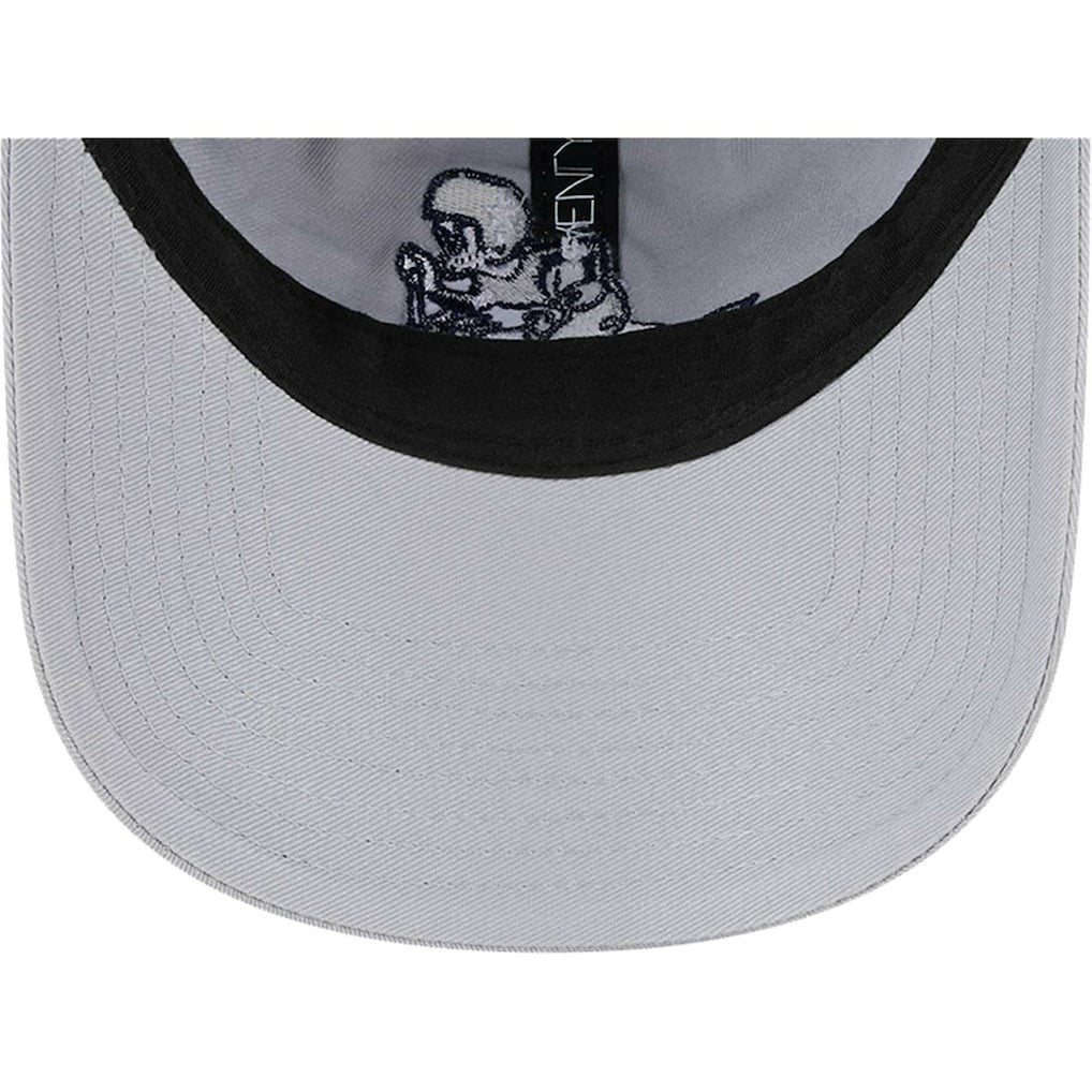 Dallas Cowboys New Era Women's Throwback Main Core Classic 2.0 9TWENTY Adjustable Hat Gray - NFL
