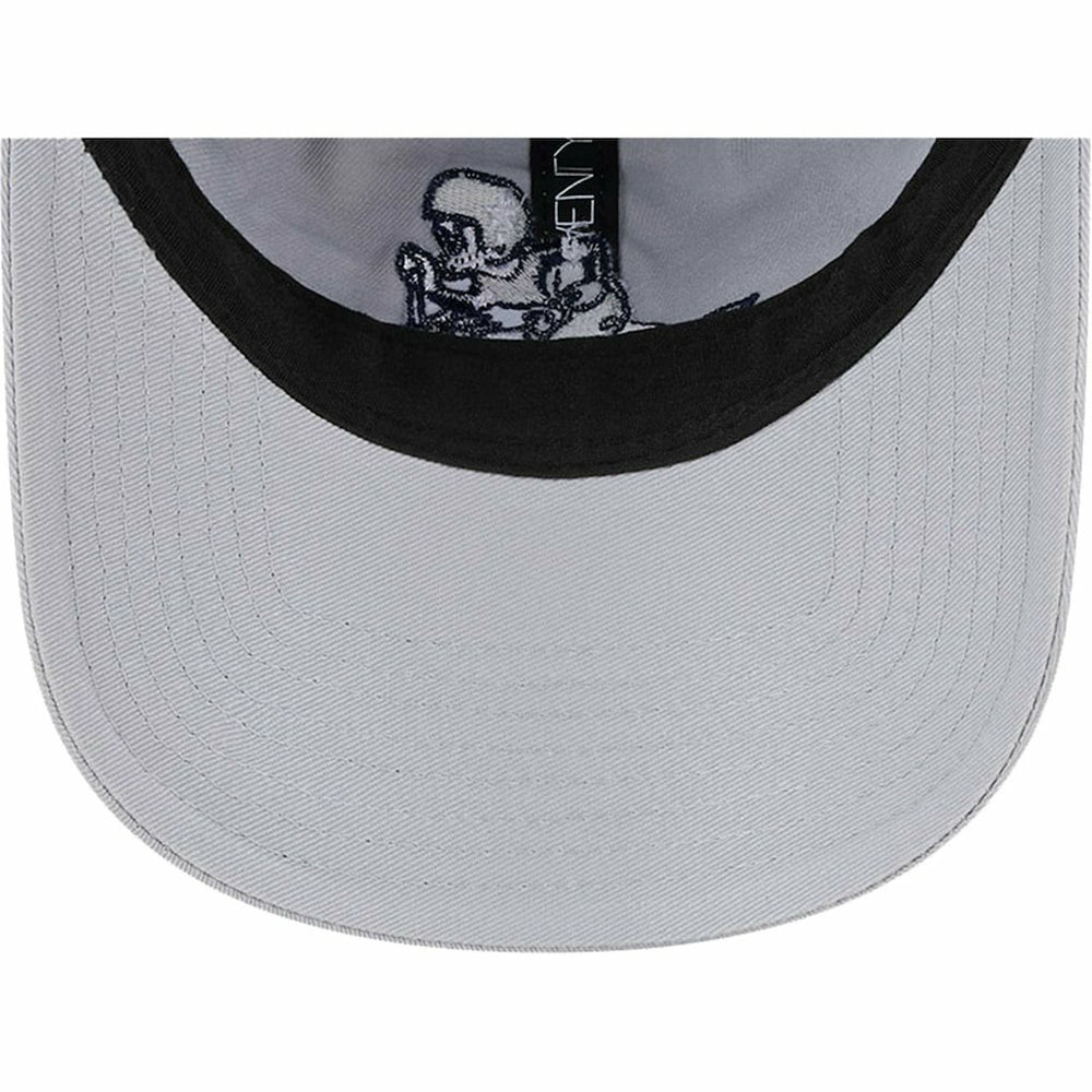 Dallas Cowboys New Era Women's Throwback Main Core Classic 2.0 9TWENTY Adjustable Hat Gray - NFL