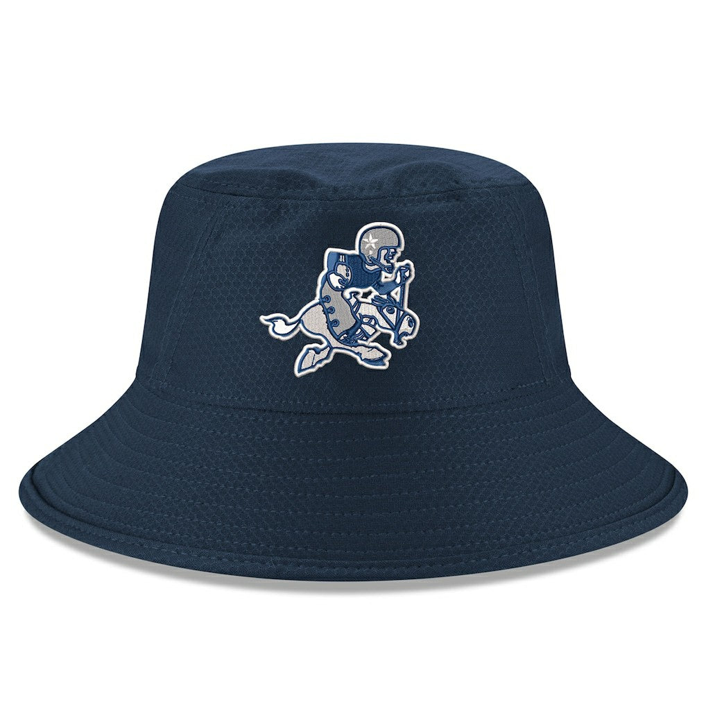 Dallas Cowboys New Era Main Bucket Hat Navy - NFL