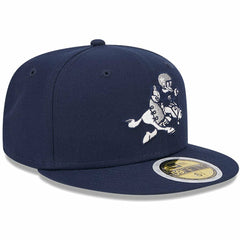 Dallas Cowboys New Era Youth 1966-69 Gridiron Classics Retro Joe Throwback Logo Main 59FIFTY Fitted Hat Navy - NFL