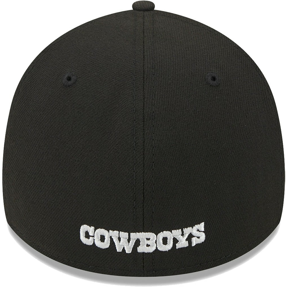 Dallas Cowboys New Era Main 39THIRTY Flex Hat Black - NFL