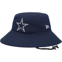 Dallas Cowboys New Era Main Bucket Hat Navy - NFL