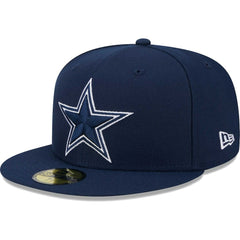 Dallas Cowboys New Era Main Patch 59FIFTY Fitted Hat Navy - NFL