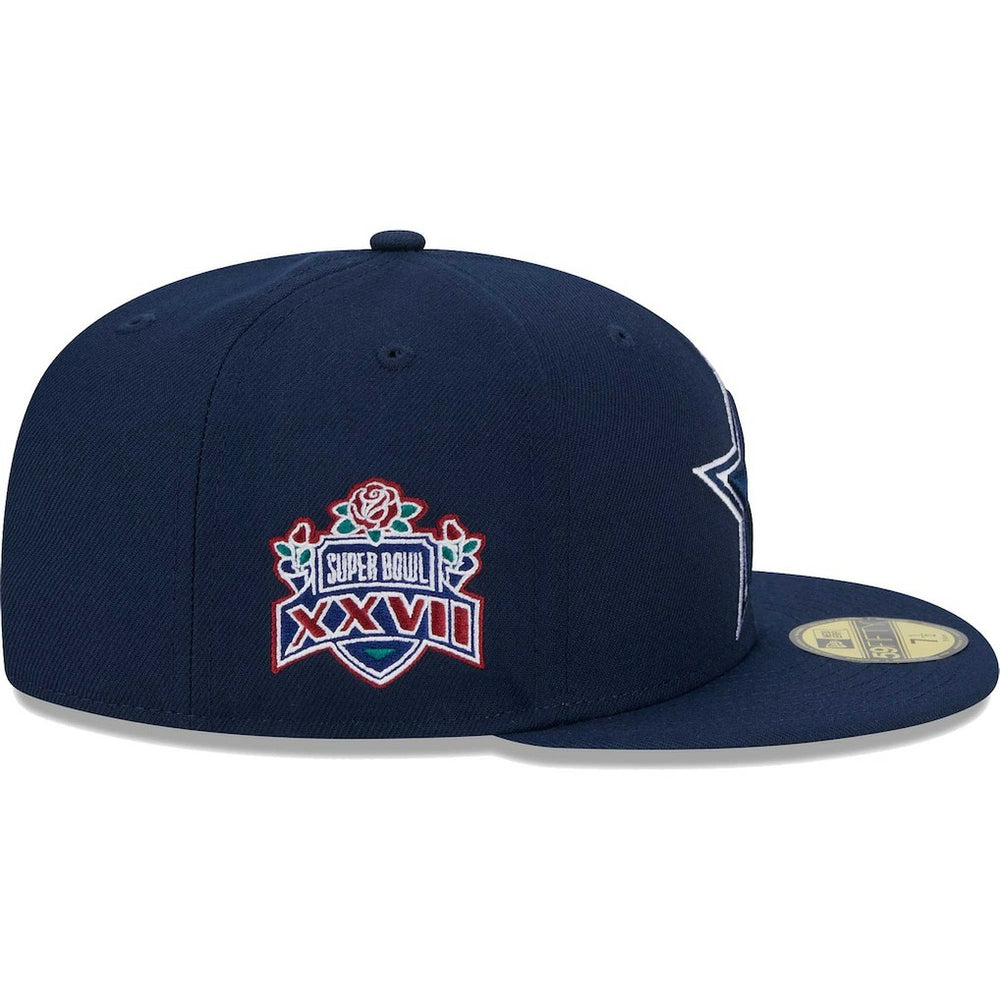 Dallas Cowboys New Era Main Patch 59FIFTY Fitted Hat Navy - NFL